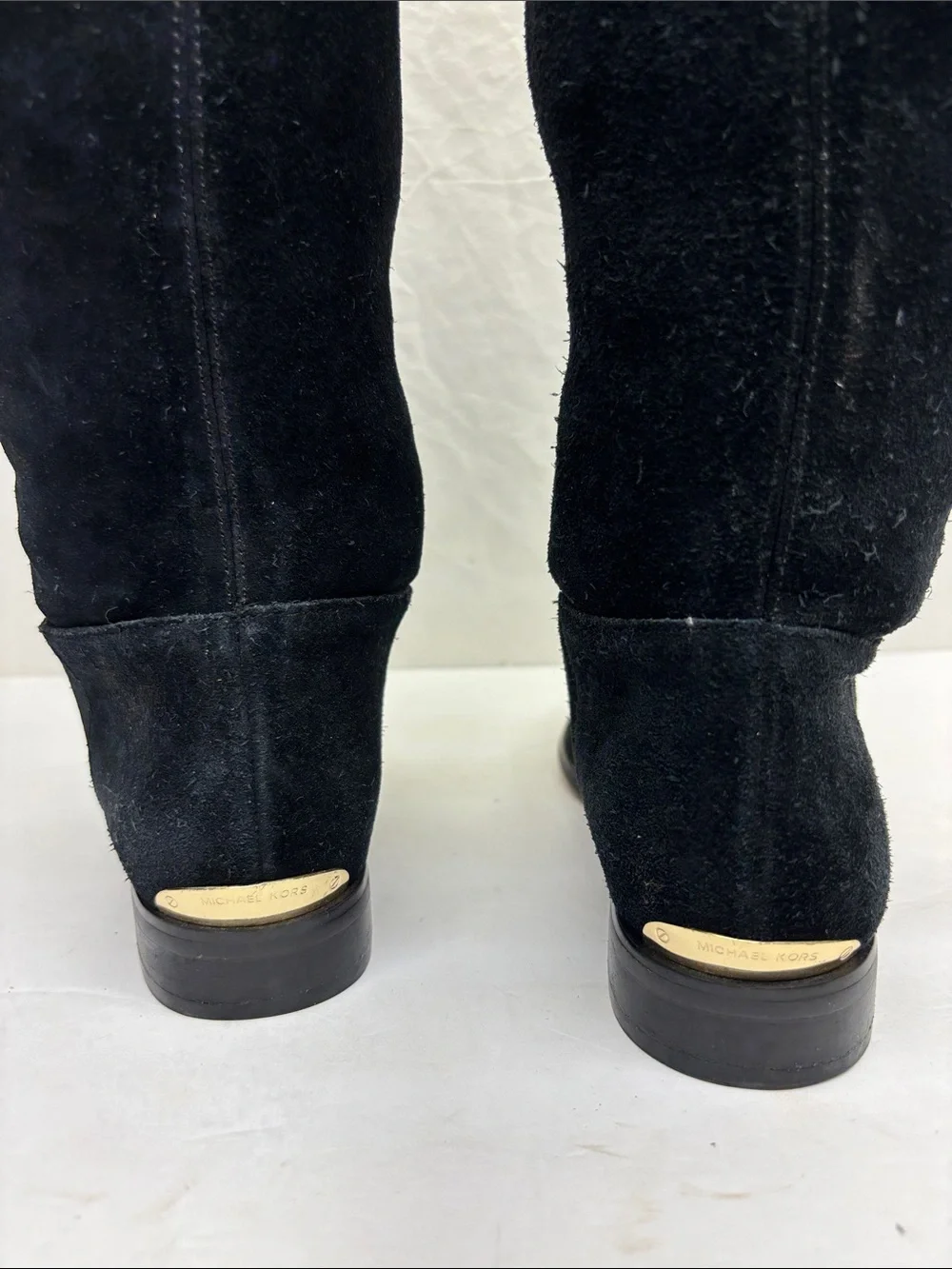 Michael Kors Black Over-the-Knee Suede Women's Boots, SZ 6.5 M
